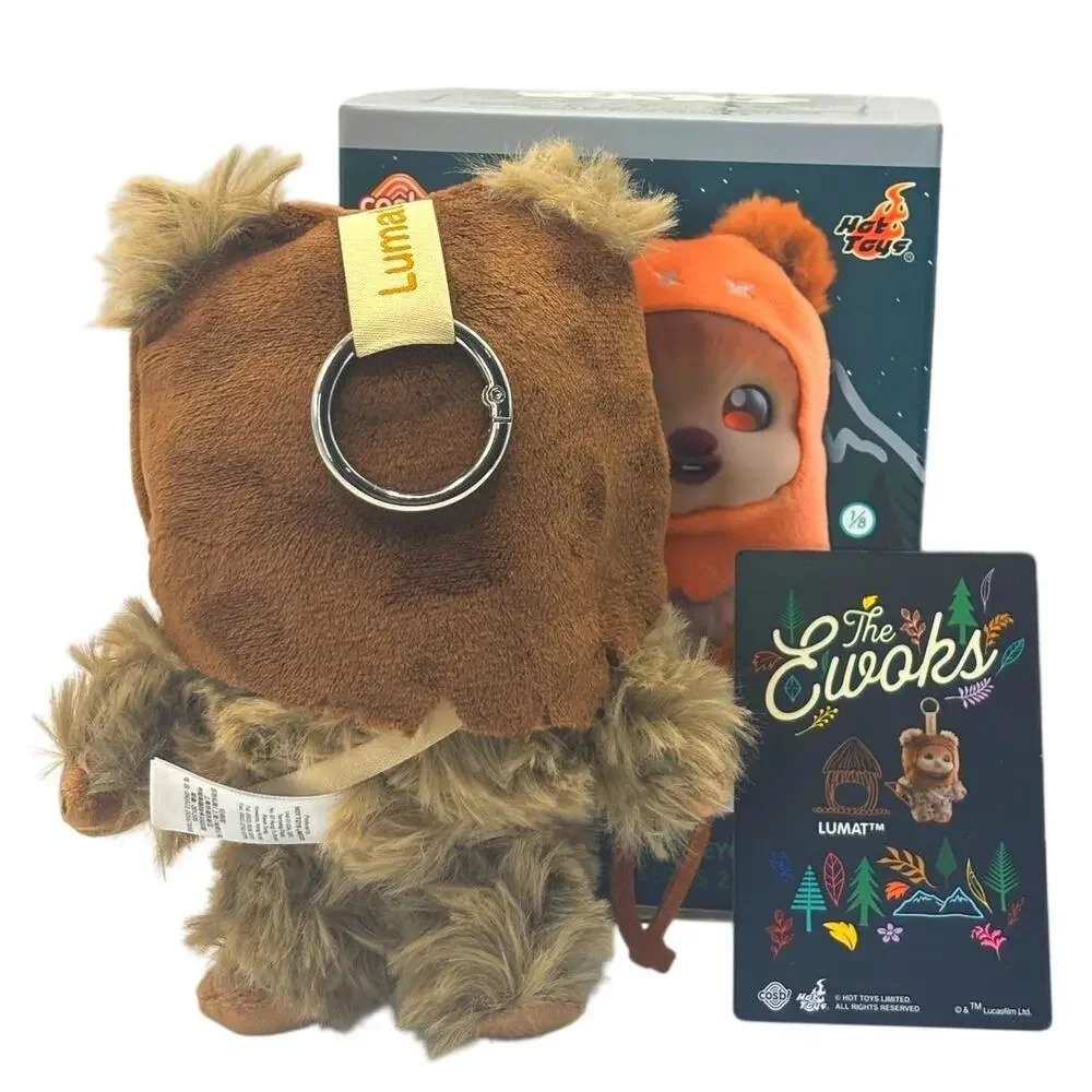 Cosbi Hot Toys Star Wars Ewok Plush Keychain, Bag Charm - LUMAT, Open Box, New
